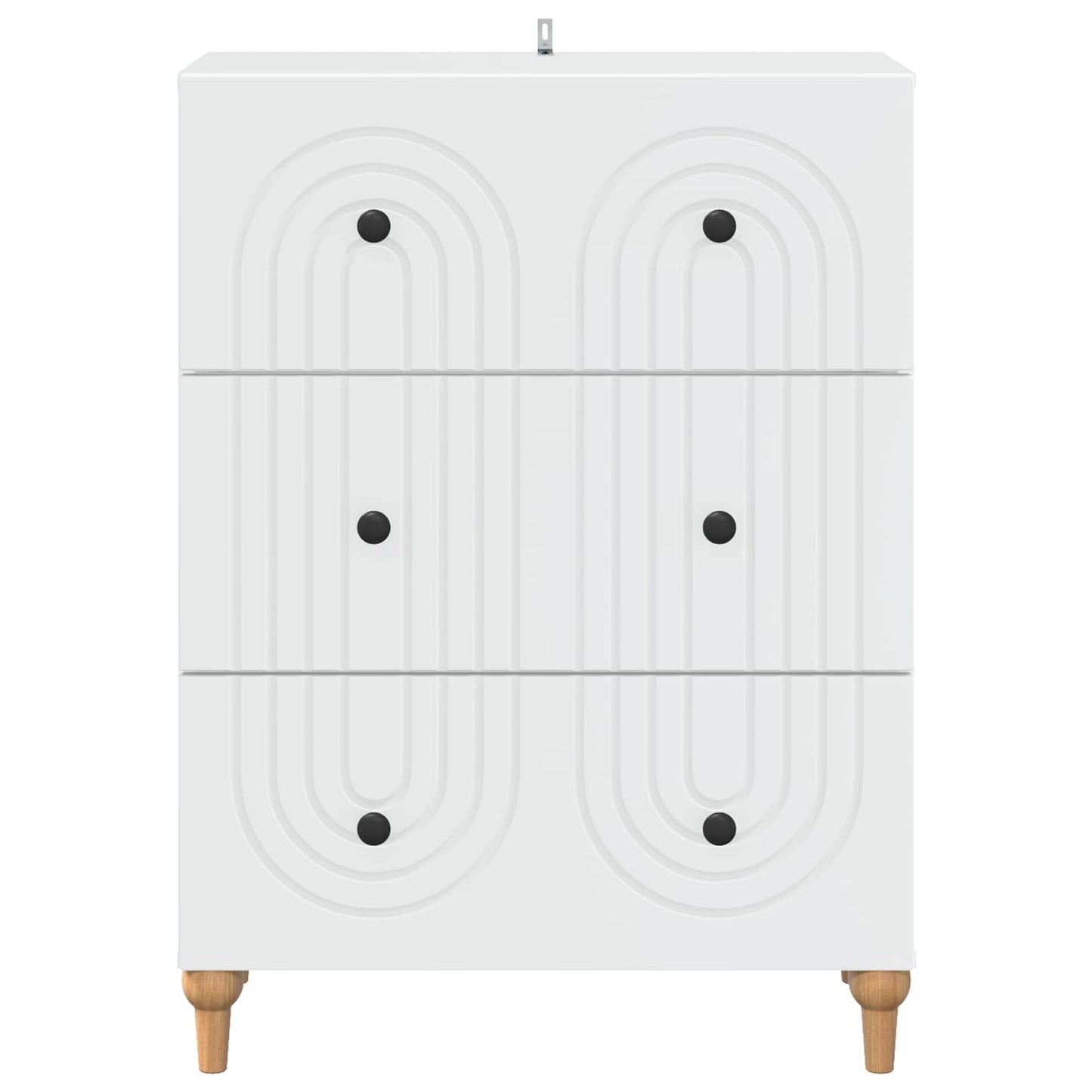 Ladenkast Wit 66 x 34,5 x 90 cm Bewerkt hout