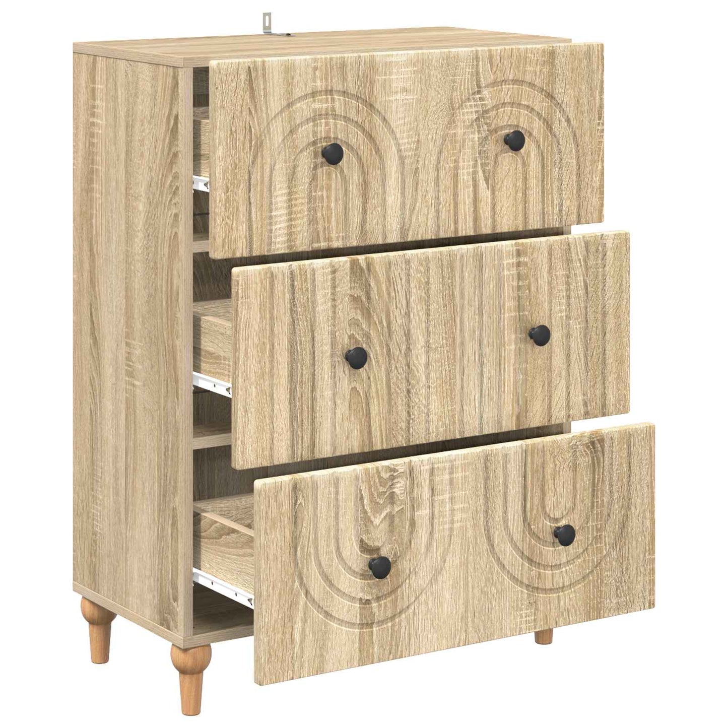 Ladenkast Sonoma Eiken 66 x 34,5 x 90 cm Bewerkt hout