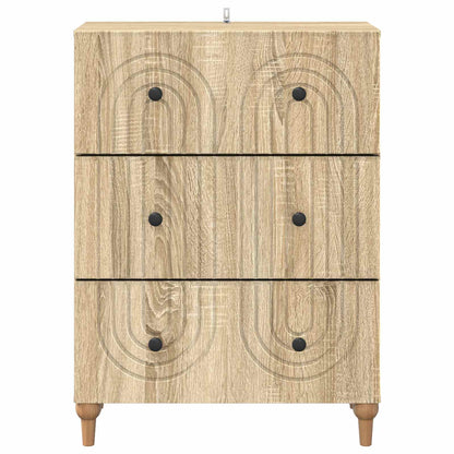 Ladenkast Sonoma Eiken 66 x 34,5 x 90 cm Bewerkt hout