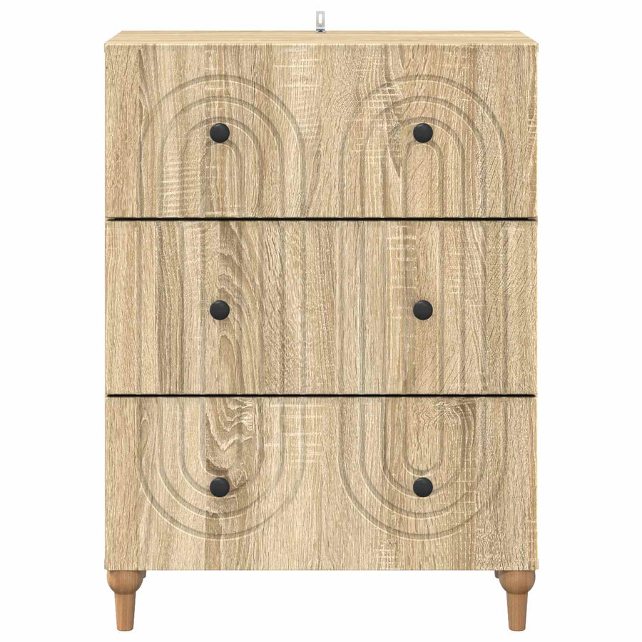 Ladenkast Sonoma Eiken 66 x 34,5 x 90 cm Bewerkt hout