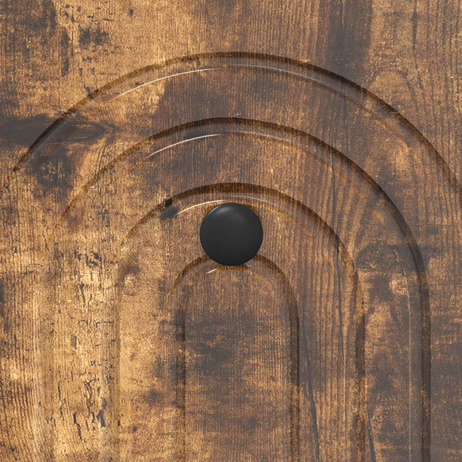 Ladenkast Gerookt eiken 66 x 34,5 x 90 cm Bewerkt hout