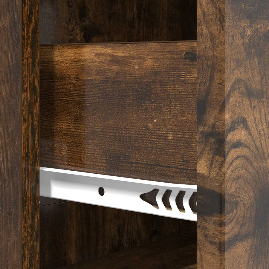Ladenkast Gerookt eiken 66 x 34,5 x 90 cm Bewerkt hout
