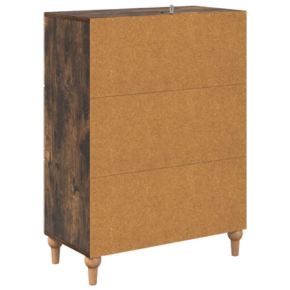 Ladenkast Gerookt eiken 66 x 34,5 x 90 cm Bewerkt hout