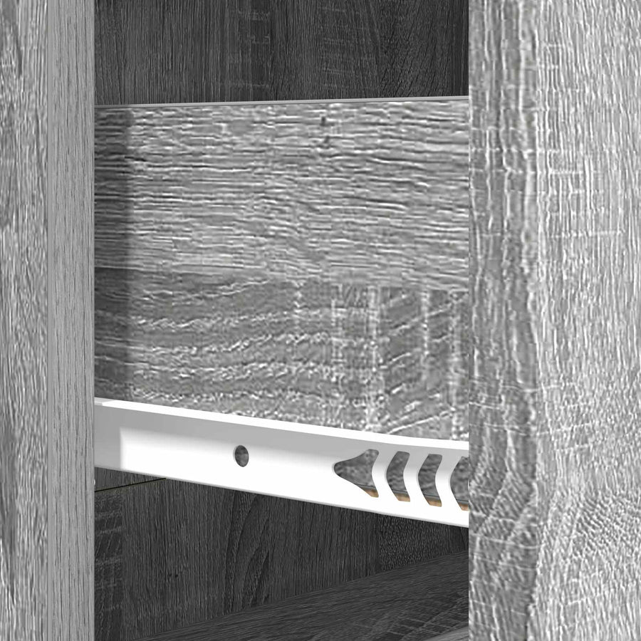 Ladenkast Grijs sonoma 66 x 34,5 x 90 cm Bewerkt hout