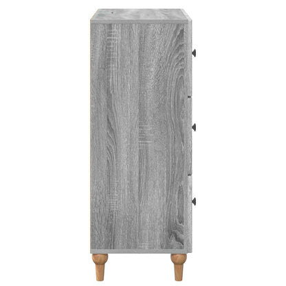 Ladenkast Grijs sonoma 66 x 34,5 x 90 cm Bewerkt hout