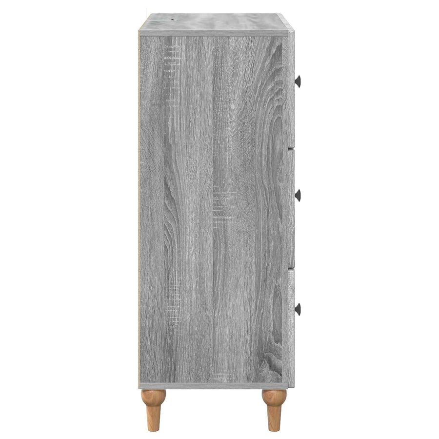 Ladenkast Grijs sonoma 66 x 34,5 x 90 cm Bewerkt hout
