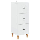 Ladekast wit 33x34,5x90 cm