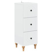 Ladekast wit 33x34,5x90 cm