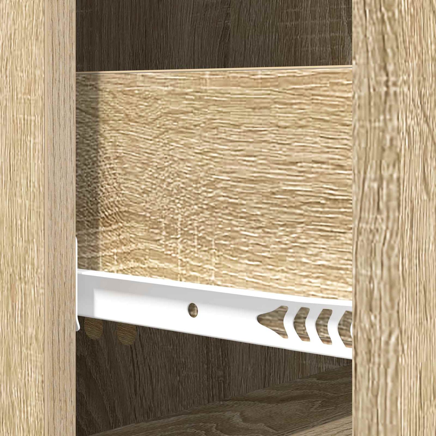 Ladenkast Sonoma Eiken 33 x 34,5 x 90 cm Bewerkt hout