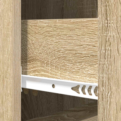 Ladenkast Sonoma Eiken 33 x 34,5 x 90 cm Bewerkt hout