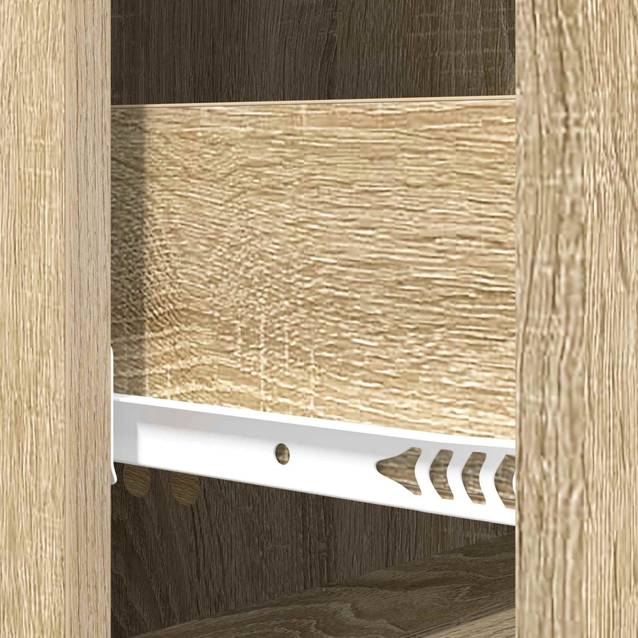 Ladenkast Sonoma Eiken 33 x 34,5 x 90 cm Bewerkt hout