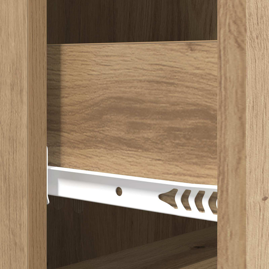 Ladenkast Artisanaal eiken 33 x 34,5 x 90 cm Bewerkt hout