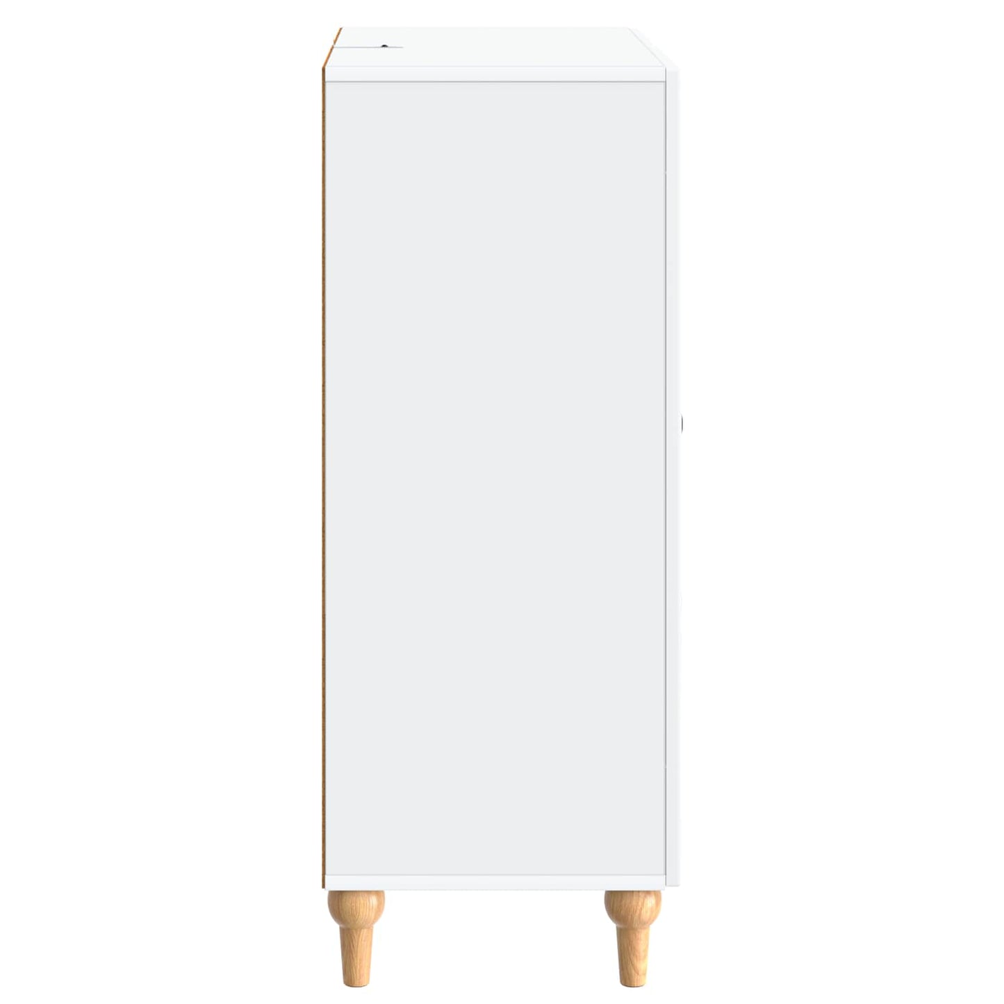 Dressoir met lade Wit 66 x 34,5 x 90 cm Bewerkt hout