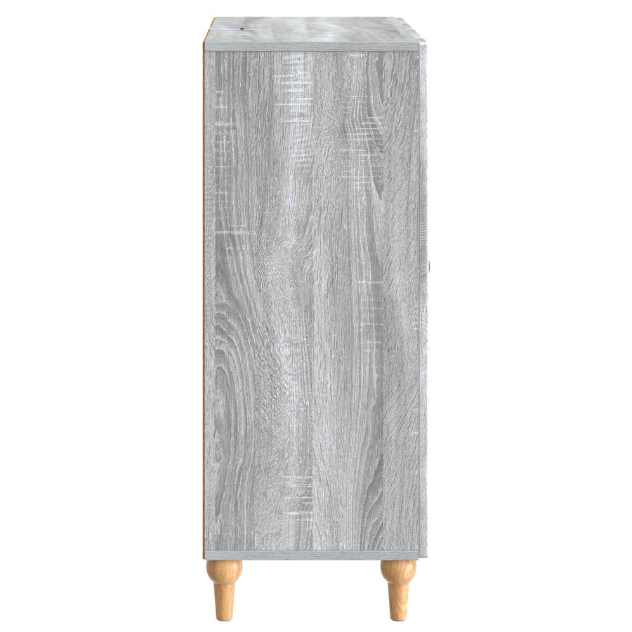 Dressoir met lade Grijs sonoma 66 x 34,5 x 90 cm Bewerkt hout