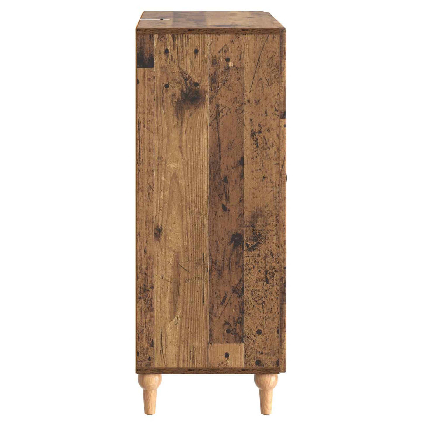 Dressoir met lade Oud hout 66 x 34,5 x 90 cm Bewerkt hout