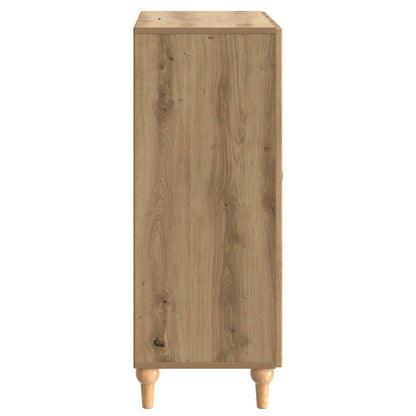 Dressoir Artisanaal eiken 66 x 34,5 x 90 cm Bewerkt hout