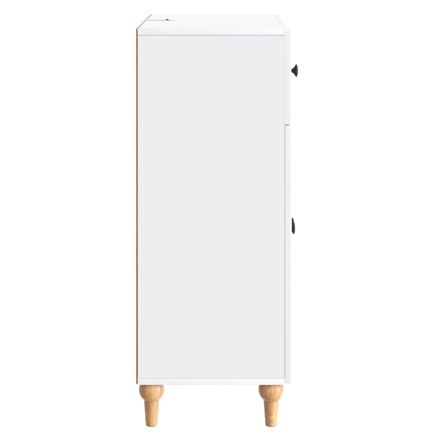 Dressoir met lade Wit 66 x 34,5 x 90 cm Bewerkt hout
