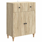 Dressoir 66x34,5x90 cm Sonoma Eiken bewerkt hout