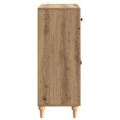 Dressoir Artisanaal eiken 66 x 34,5 x 90 cm Bewerkt hout