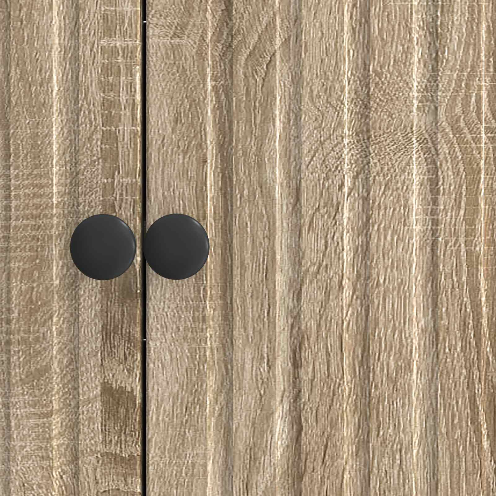 Dressoir Sonoma Eiken 89 x 34,5 x 80 cm Bewerkt hout