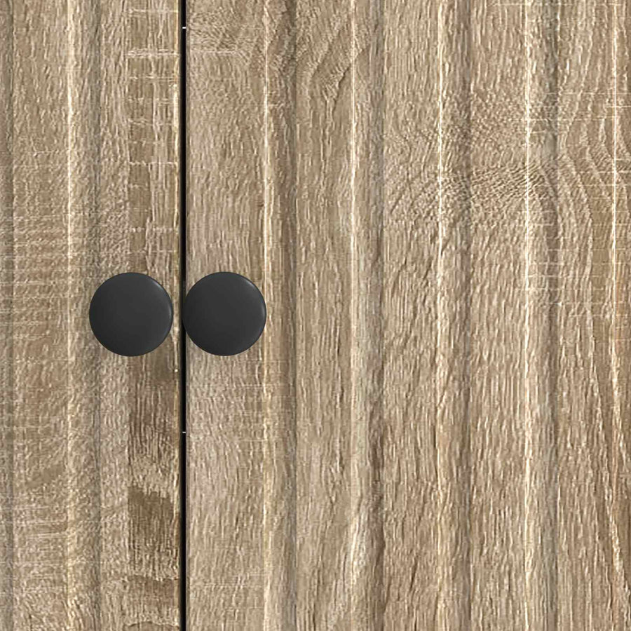 Dressoir Sonoma Eiken 89 x 34,5 x 80 cm Bewerkt hout