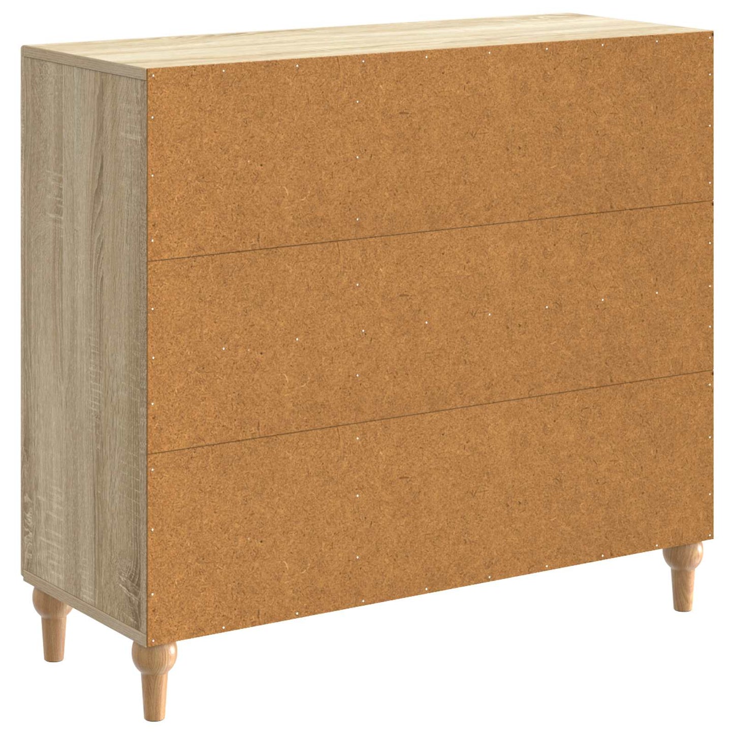 Dressoir Sonoma Eiken 89 x 34,5 x 80 cm Bewerkt hout