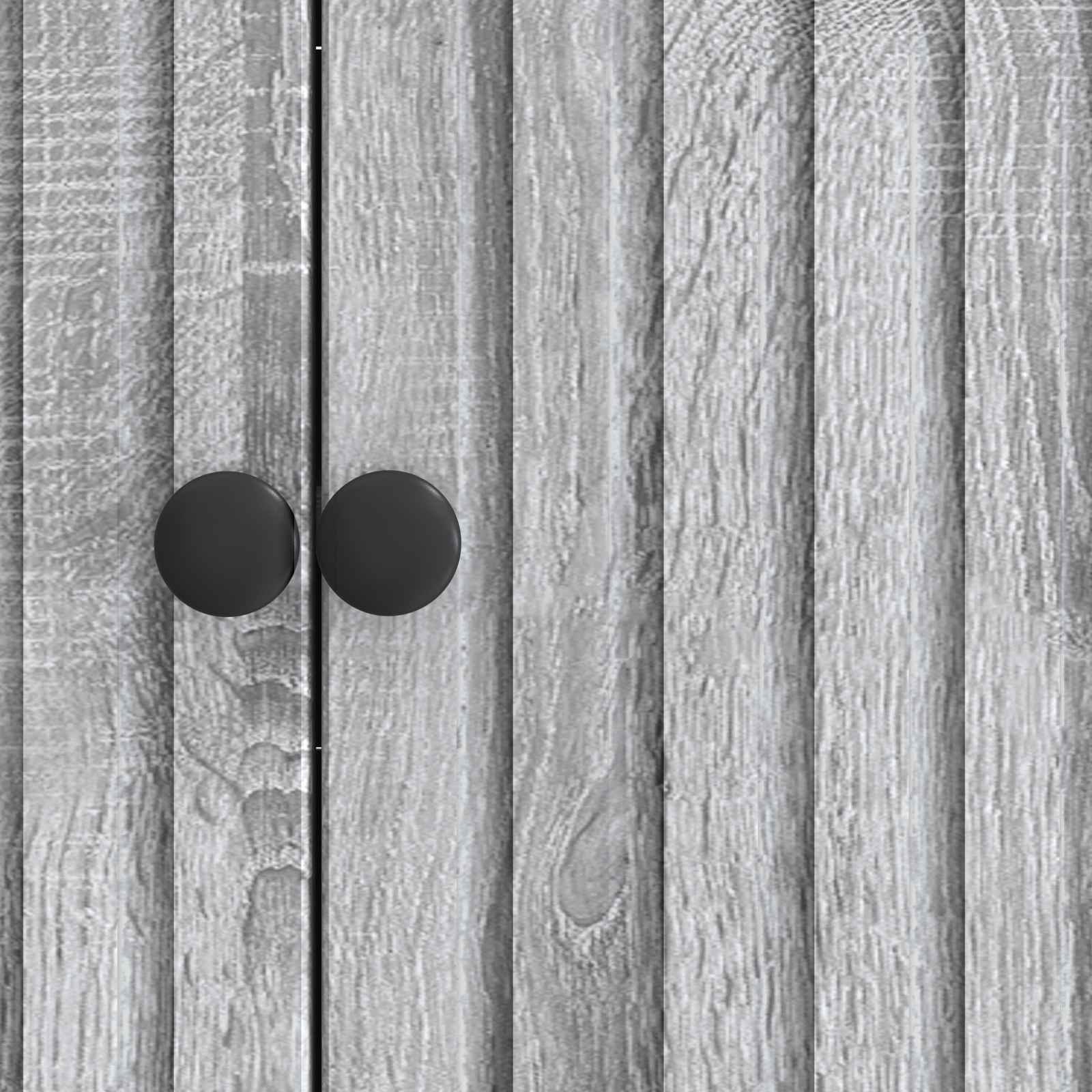 Dressoir Grijs sonoma 89 x 34,5 x 80 cm Bewerkt hout