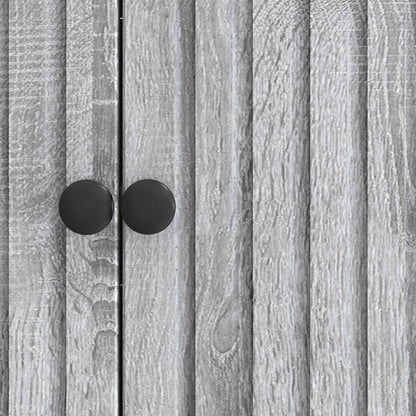 Dressoir Grijs sonoma 89 x 34,5 x 80 cm Bewerkt hout