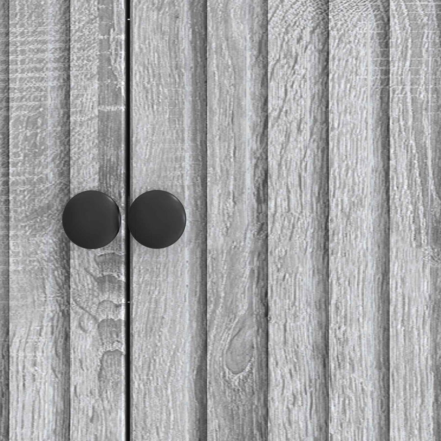 Dressoir Grijs sonoma 89 x 34,5 x 80 cm Bewerkt hout
