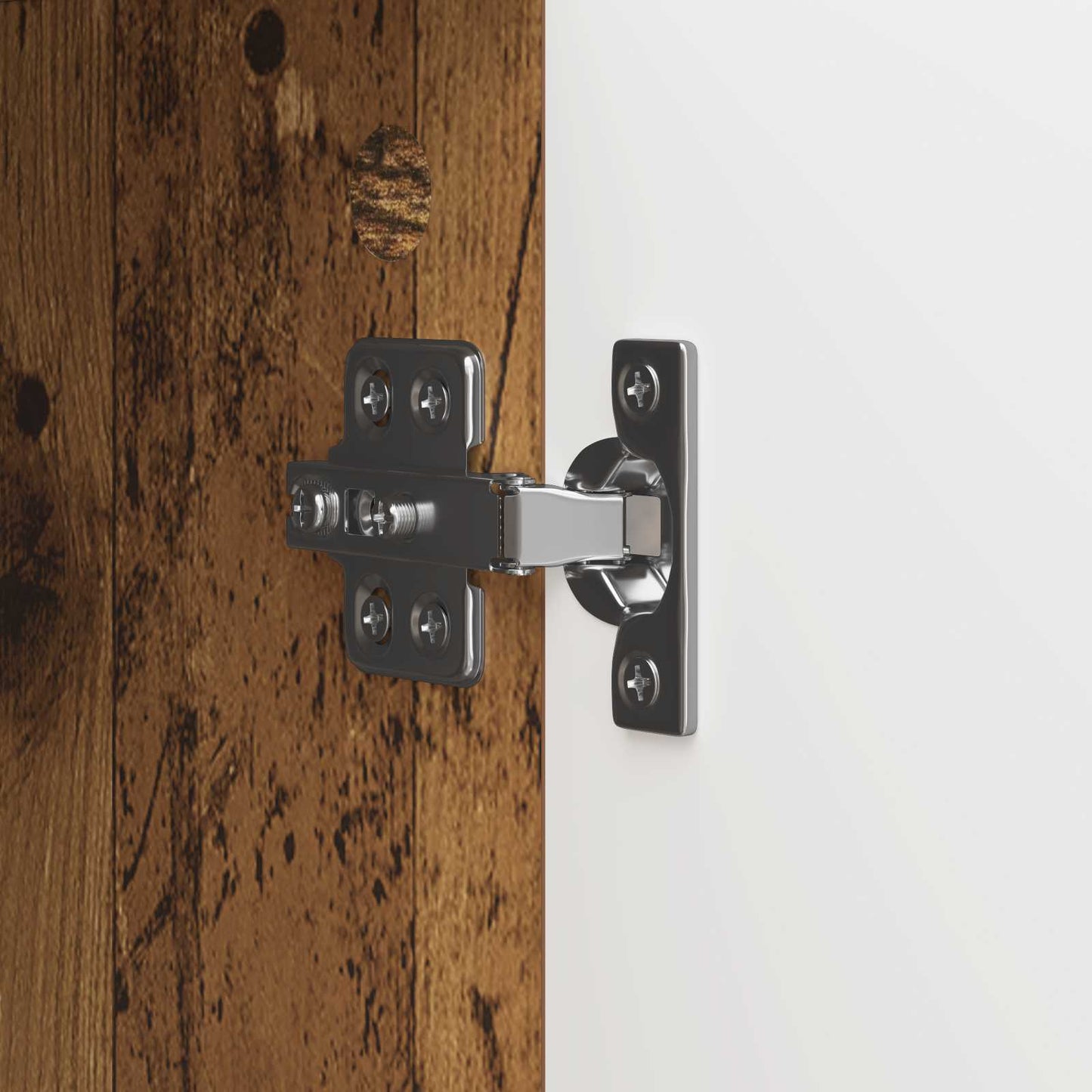 Dressoir Oud hout 89 x 34,5 x 80 cm Bewerkt hout