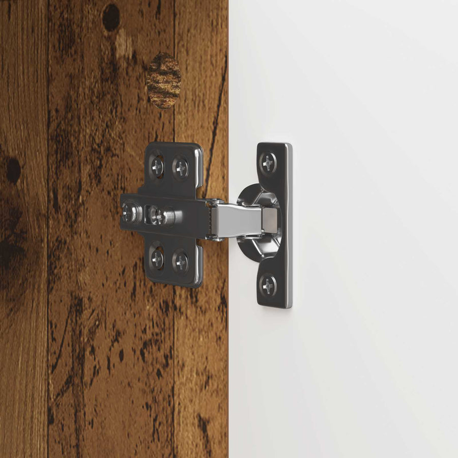 Dressoir Oud hout 89 x 34,5 x 80 cm Bewerkt hout