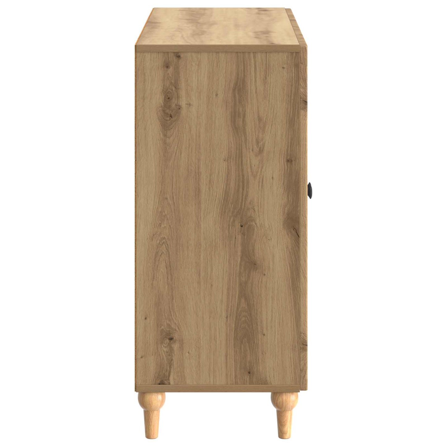 Dressoir Artisanaal eiken 89 x 34,5 x 80 cm Bewerkt hout