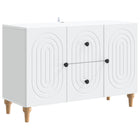 TV-kast lade 89x34,5x60 cm bewerkt hout wit