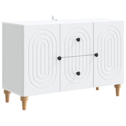 TV-kast lade 89x34,5x60 cm bewerkt hout wit