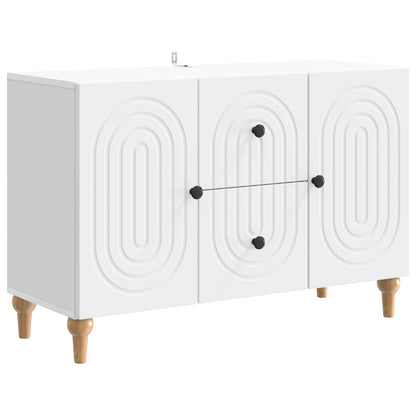 TV-kast met lade Wit 89 x 34,5 x 60 cm Bewerkt hout