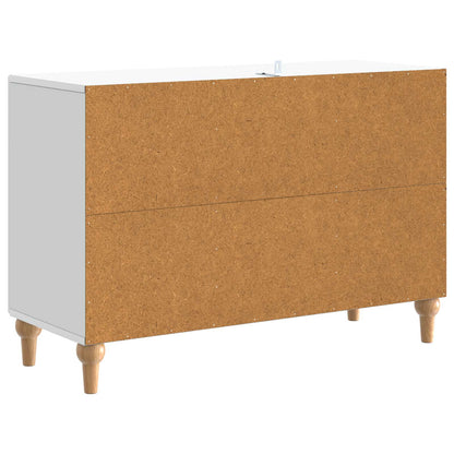 TV-kast met lade Wit 89 x 34,5 x 60 cm Bewerkt hout