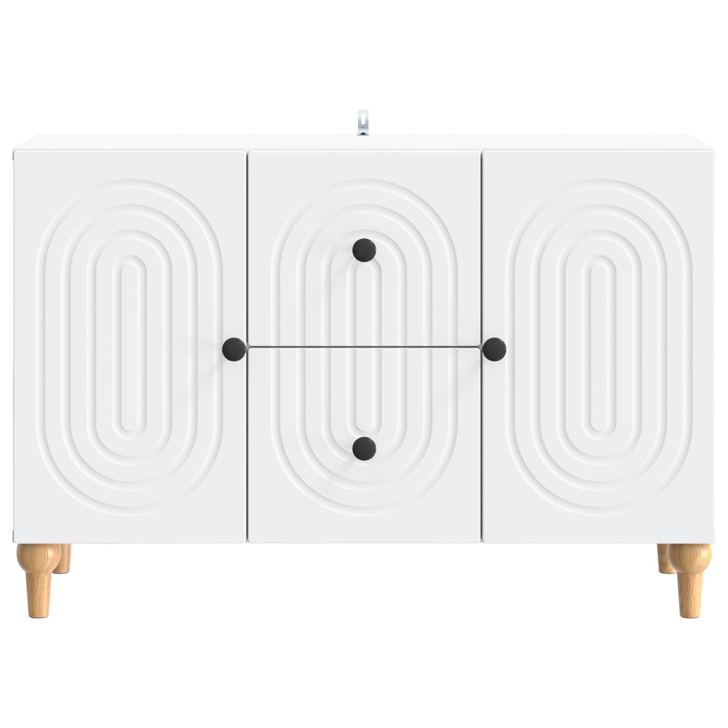TV-kast met lade Wit 89 x 34,5 x 60 cm Bewerkt hout