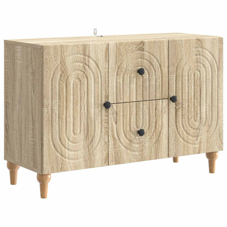 TV-kast met lade Sonoma Eiken 89 x 34,5 x 60 cm Bewerkt hout