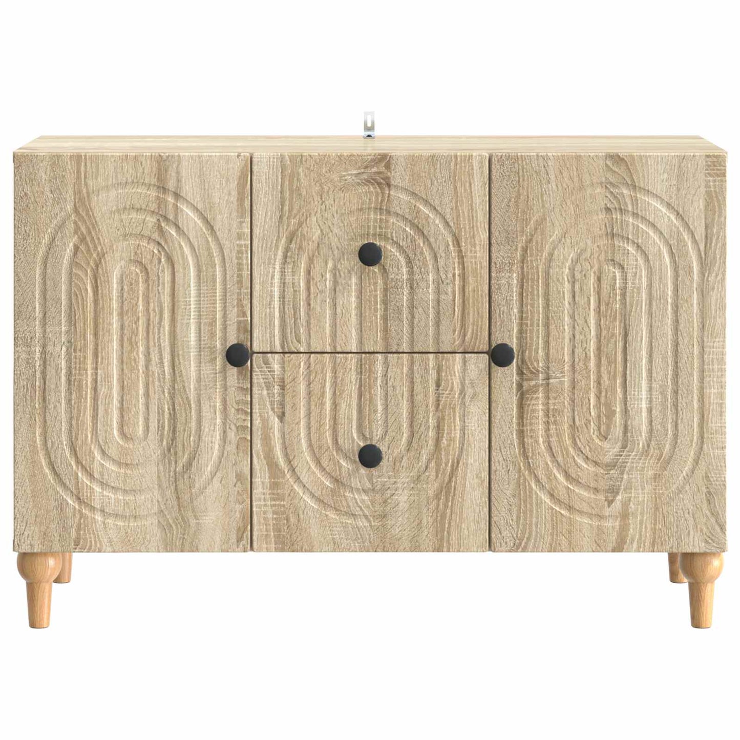 TV-kast met lade Sonoma Eiken 89 x 34,5 x 60 cm Bewerkt hout