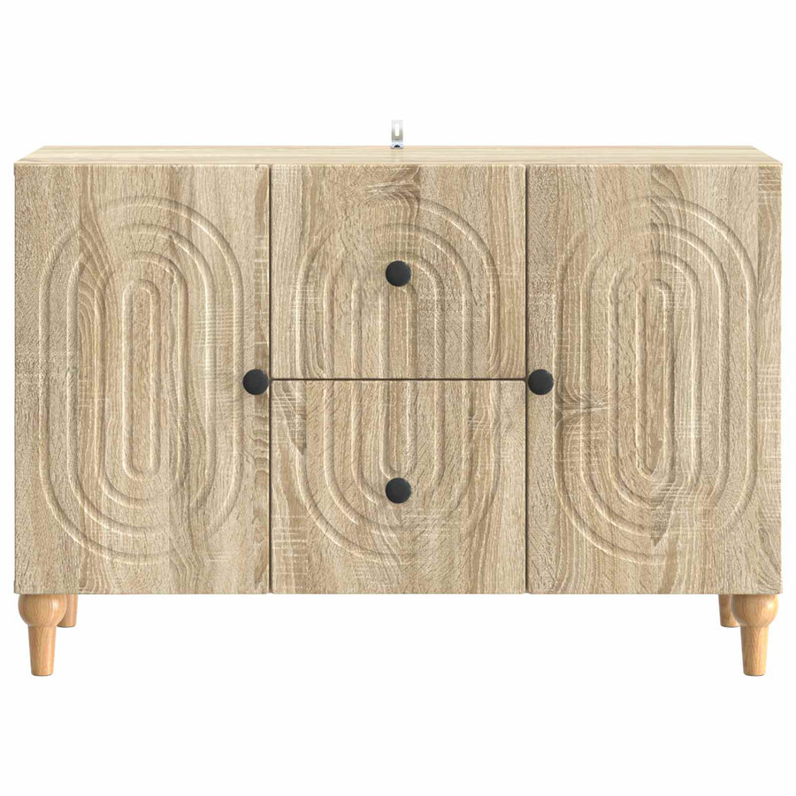 TV-kast met lade Sonoma Eiken 89 x 34,5 x 60 cm Bewerkt hout