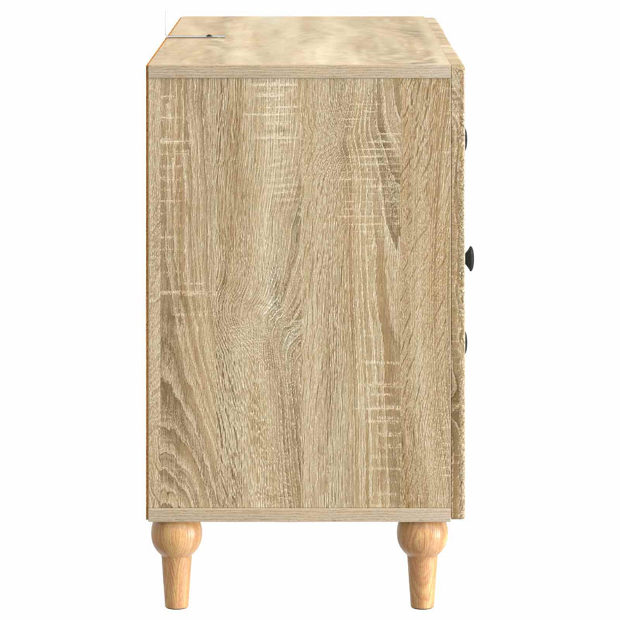 TV-kast met lade Sonoma Eiken 89 x 34,5 x 60 cm Bewerkt hout
