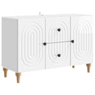 TV-kast 89x34,5x60 cm hoogglans wit