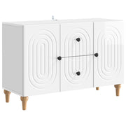 TV-kast 89x34,5x60 cm hoogglans wit