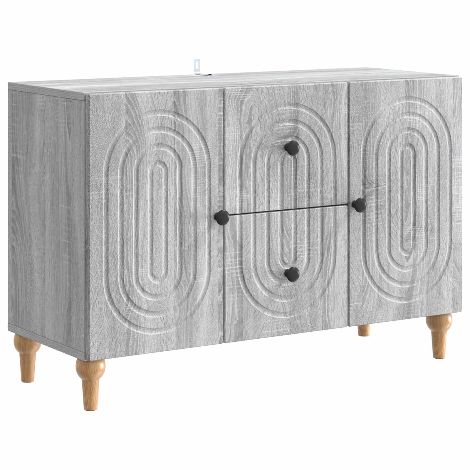 TV-kast met lade Grijs sonoma 89 x 34,5 x 60 cm Bewerkt hout