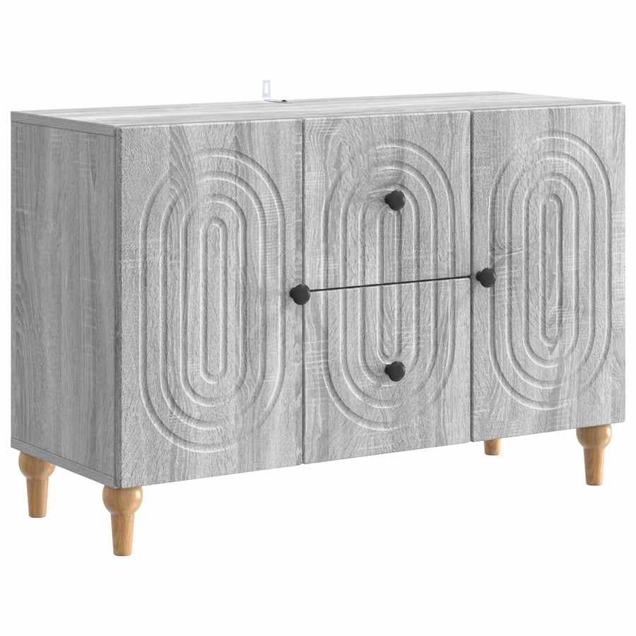 TV-kast met lade Grijs sonoma 89 x 34,5 x 60 cm Bewerkt hout