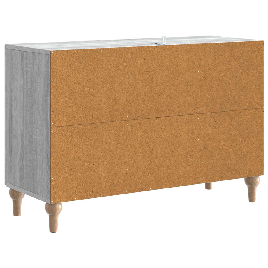 TV-kast met lade Grijs sonoma 89 x 34,5 x 60 cm Bewerkt hout