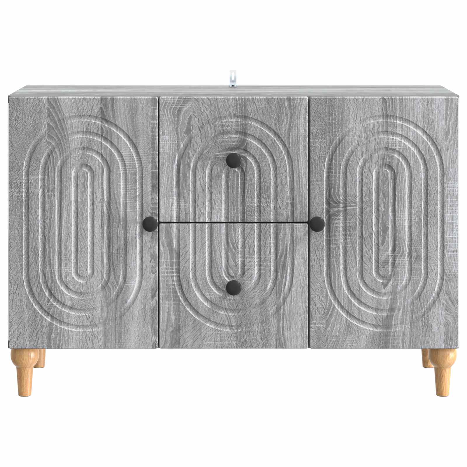 TV-kast met lade Grijs sonoma 89 x 34,5 x 60 cm Bewerkt hout