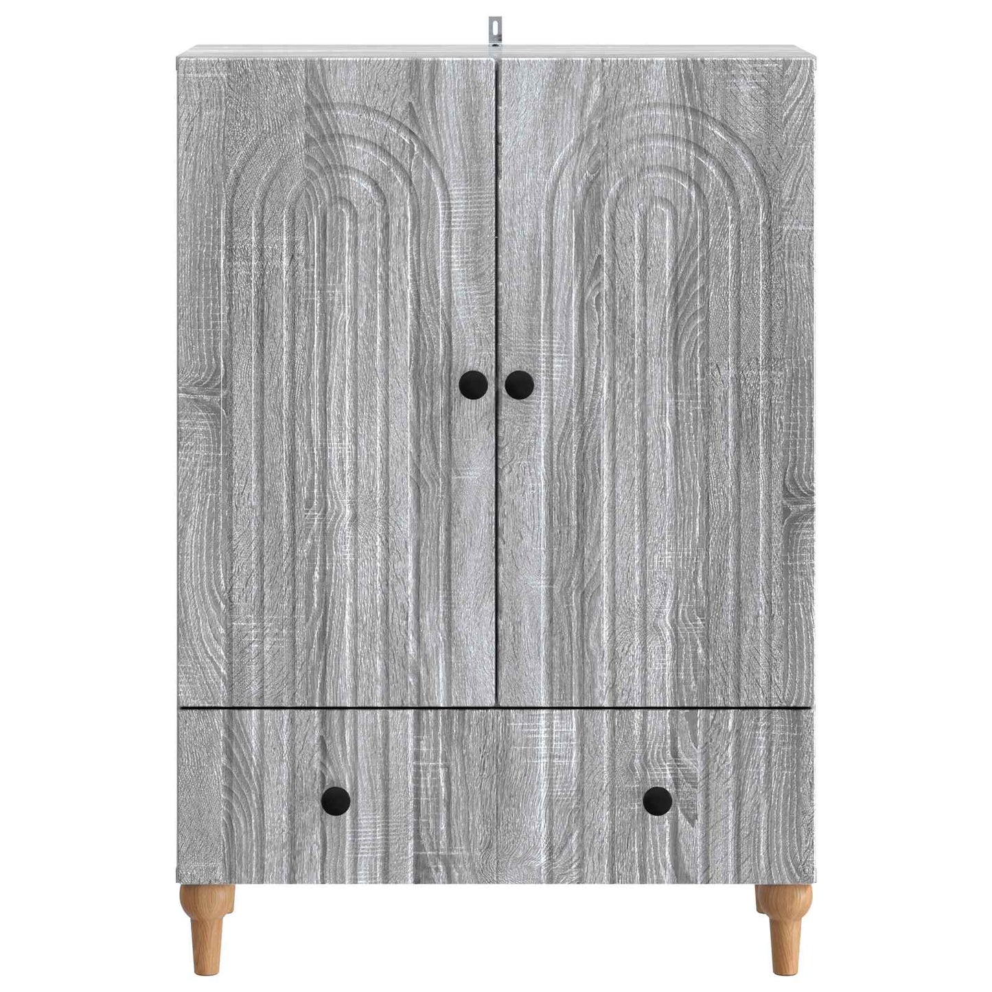 Dressoir met lade Grijs sonoma 66 x 34,5 x 95 cm Bewerkt hout
