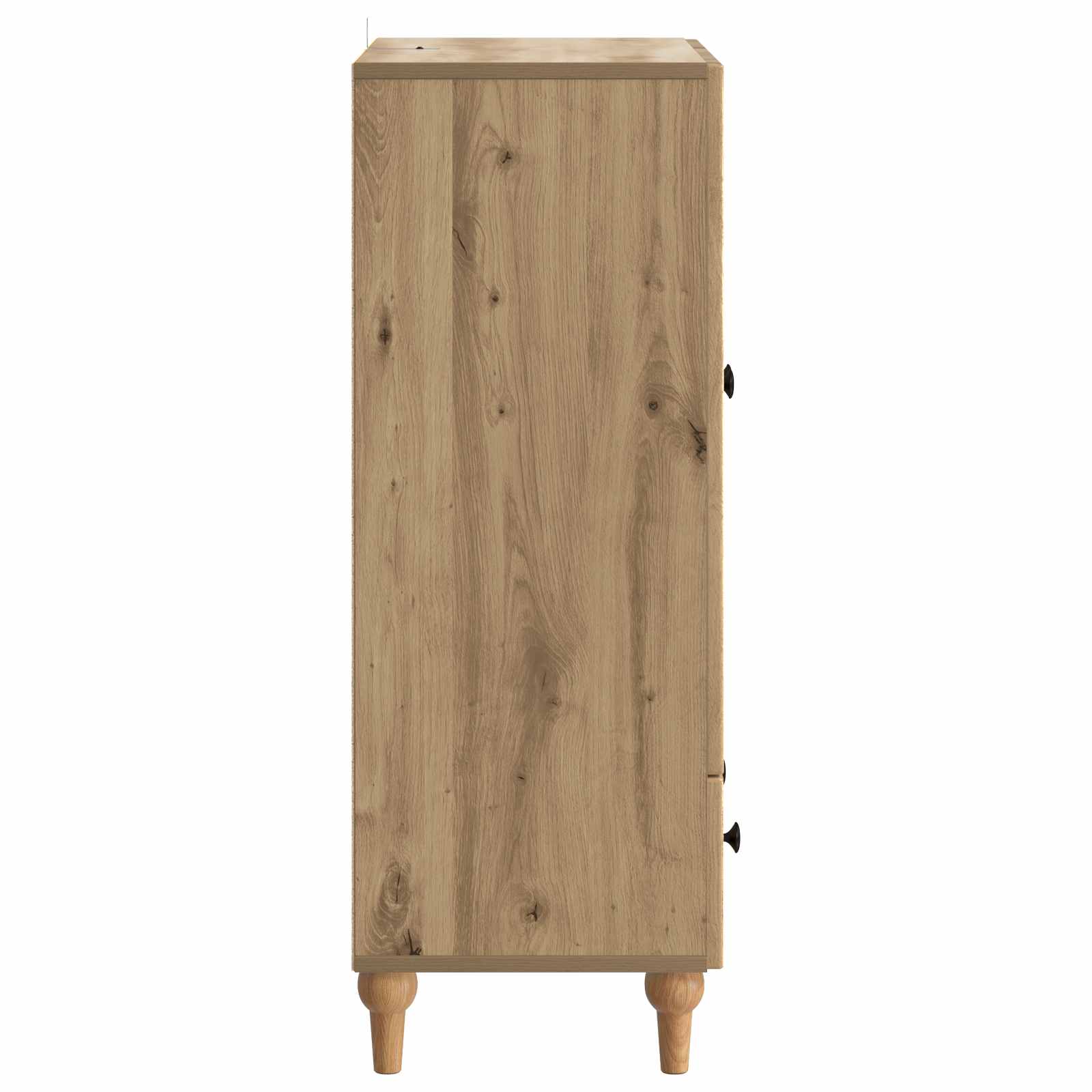 Dressoir Artisanaal eiken 66 x 34,5 x 95 cm Bewerkt hout