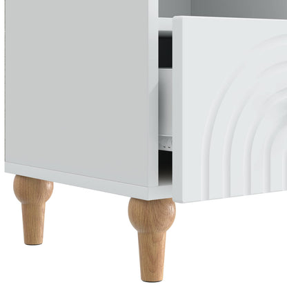 TV-kast Wit 102 x 34,5 x 50 cm Geconstrueerd hout